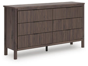 Pamytta Panel Bed, Dresser, Mirror, Chest & Nightstand, Bedroom Set