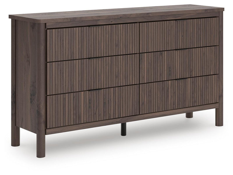 Pamytta Panel Bed, Dresser, Mirror, Chest & Nightstand, Bedroom Set