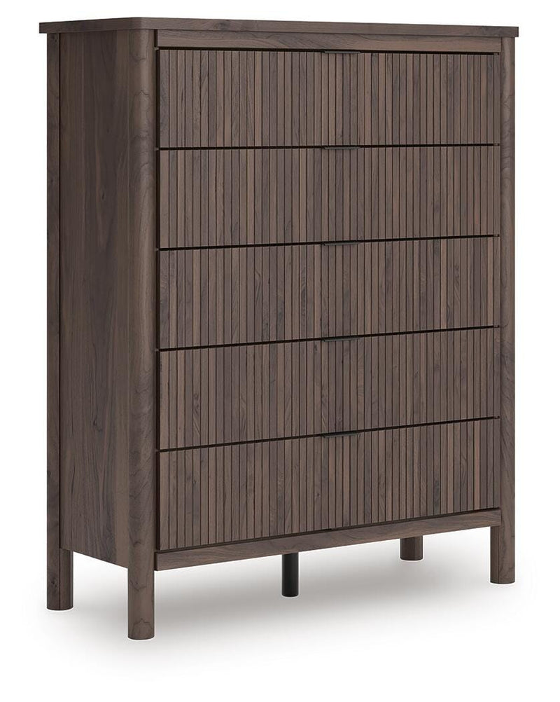 Pamytta Panel Bed, Dresser, Mirror, Chest & Nightstand, Bedroom Set