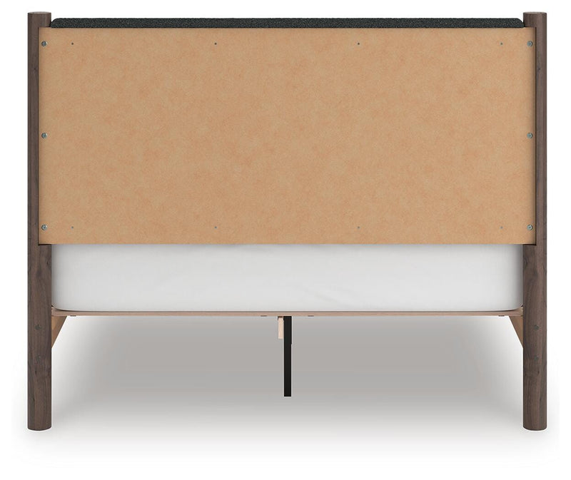 Cadmori Upholstered Panel Platform Bed