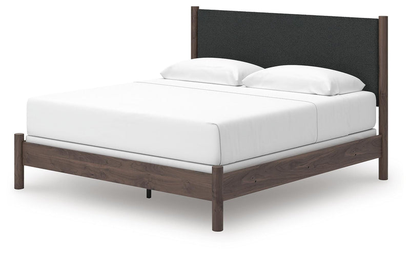 Cadmori Upholstered Panel Bed