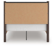 Cadmori Upholstered Panel Platform Bed