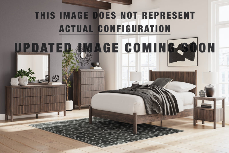 Pamytta Panel Bed, Dresser, Mirror, Chest & Nightstand, Bedroom Set