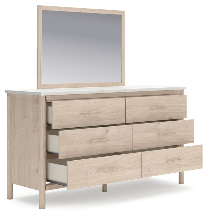 Cadmori Panel Bed, Dresser, Mirror, Chest & Nightstand, Bedroom Set