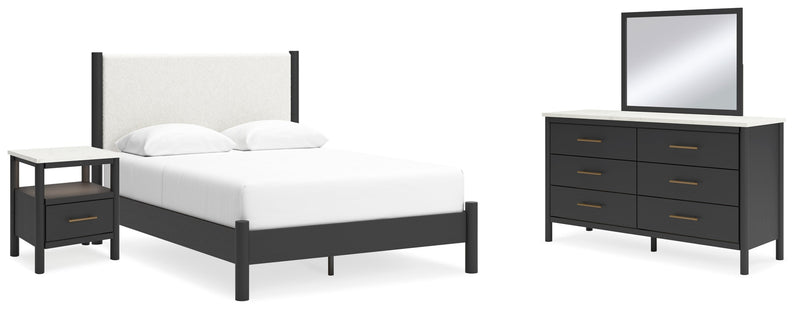 Cadmori Panel Bed, Dresser, Mirror, Chest & Nightstand, Bedroom Set