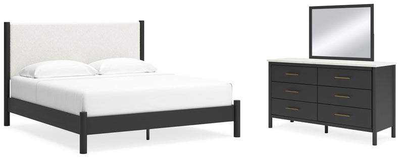 Cadmori Panel Bed, Dresser, Mirror, Chest & Nightstand, Bedroom Set