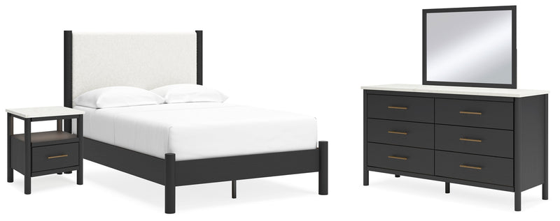 Cadmori Panel Bed, Dresser, Mirror, Chest & Nightstand, Bedroom Set