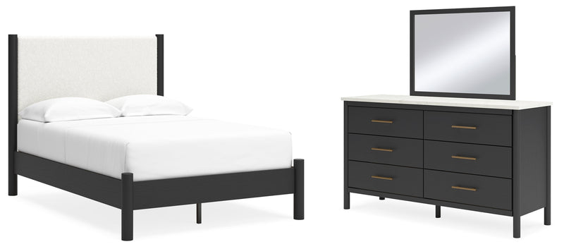 Cadmori Panel Bed, Dresser, Mirror, Chest & Nightstand, Bedroom Set