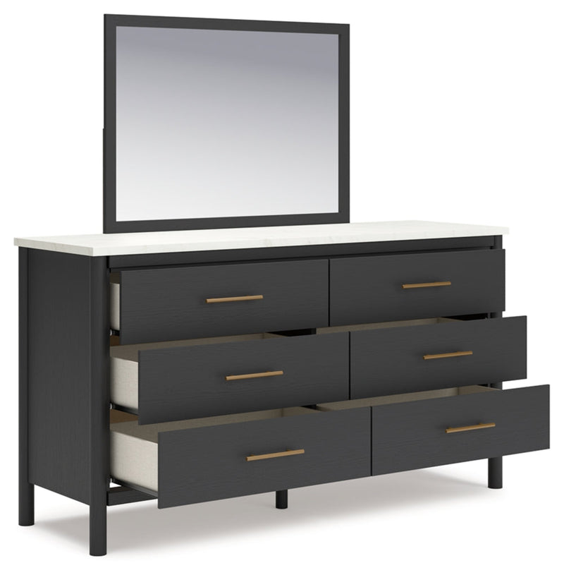Cadmori Panel Bed, Dresser, Mirror, Chest & Nightstand, Bedroom Set