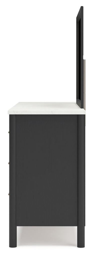Cadmori Panel Bed, Dresser, Mirror, Chest & Nightstand, Bedroom Set