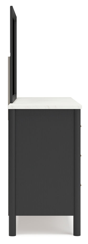 Cadmori Panel Bed, Dresser, Mirror, Chest & Nightstand, Bedroom Set