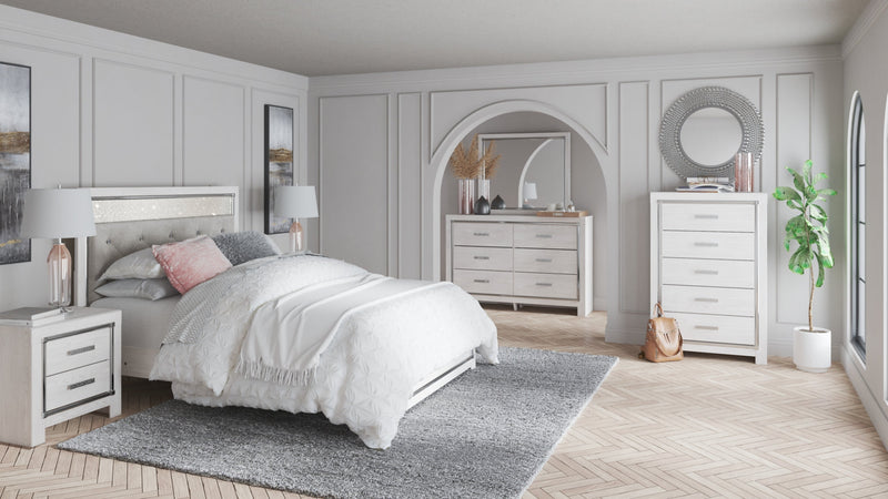 Altyra Bed, Dresser, Mirror, Chest & Nightstand, Bedroom Set
