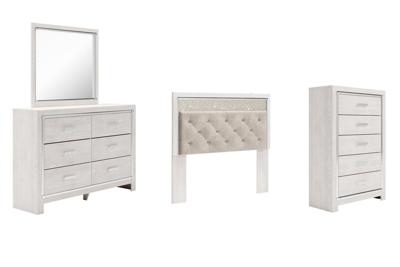 Altyra Bed, Dresser, Mirror, Chest & Nightstand, Bedroom Set