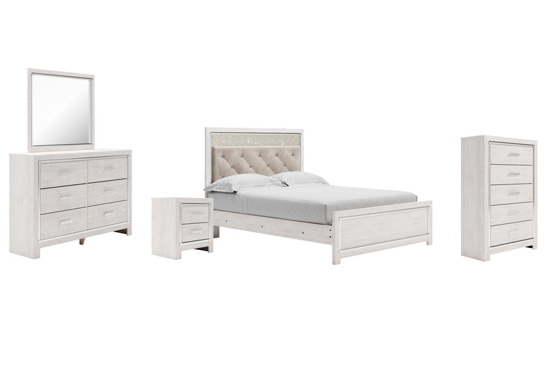 Altyra Bed, Dresser, Mirror, Chest & Nightstand, Bedroom Set