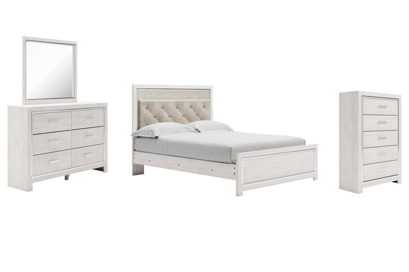 Altyra Bed, Dresser, Mirror, Chest & Nightstand, Bedroom Set