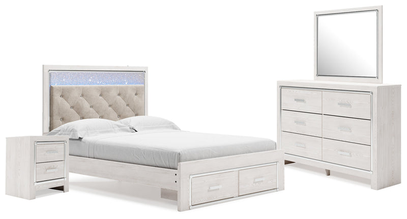 Altyra Bed, Dresser, Mirror, Chest & Nightstand, Bedroom Set