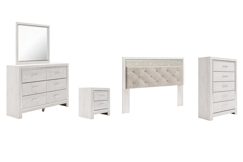 Altyra Bed, Dresser, Mirror, Chest & Nightstand, Bedroom Set