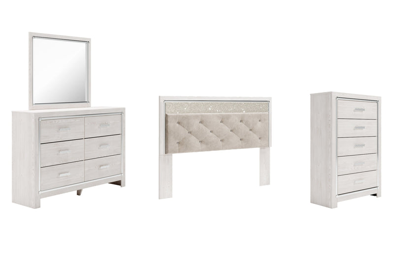 Altyra Bed, Dresser, Mirror, Chest & Nightstand, Bedroom Set