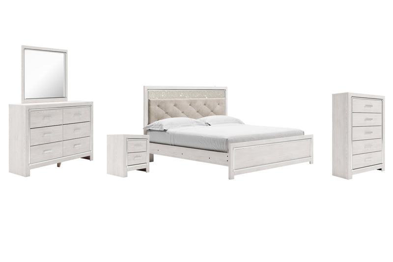 Altyra Bed, Dresser, Mirror, Chest & Nightstand, Bedroom Set