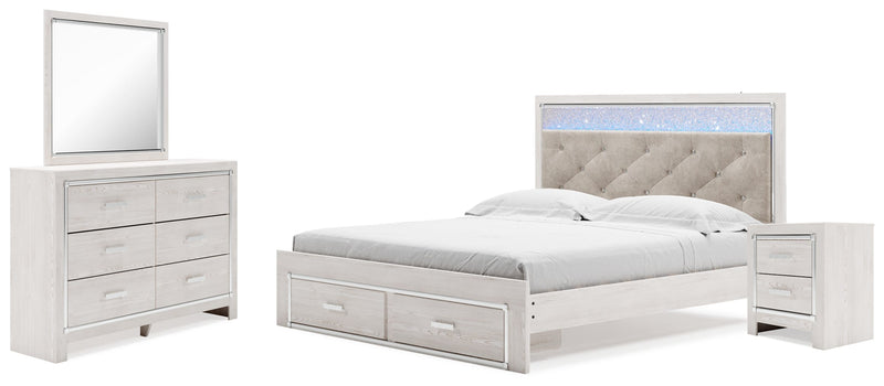 Altyra Bed, Dresser, Mirror, Chest & Nightstand, Bedroom Set