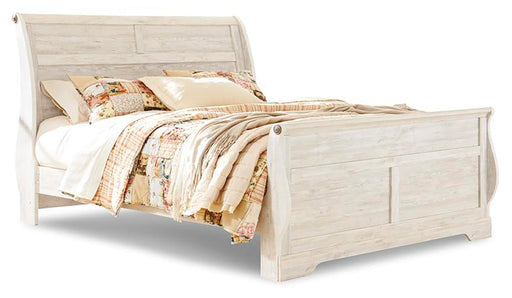 Willowton Bed King Sleigh Bed (v2)