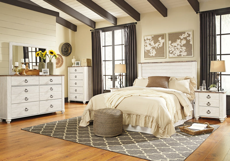 Willowton Panel Headboard