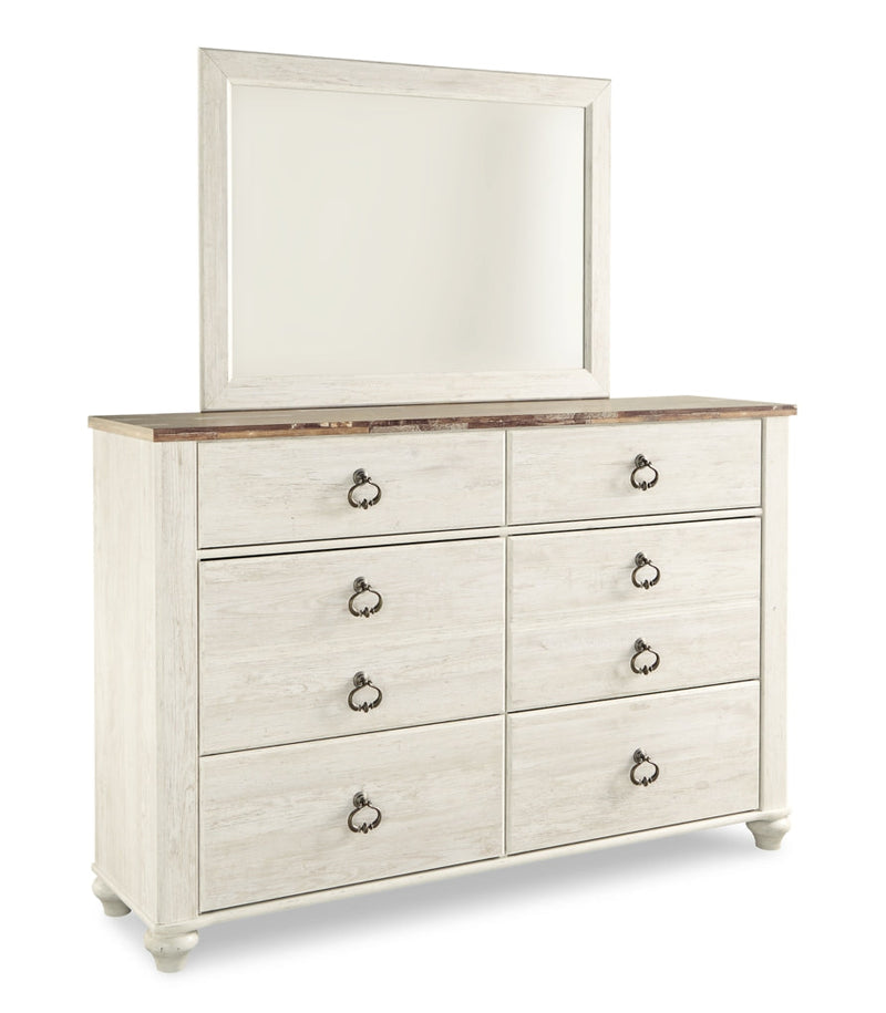 Willowton Bed, Dresser, Mirror, Chest & Nightstand, Bedroom Set
