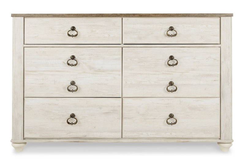 Willowton Six Drawer Dresser