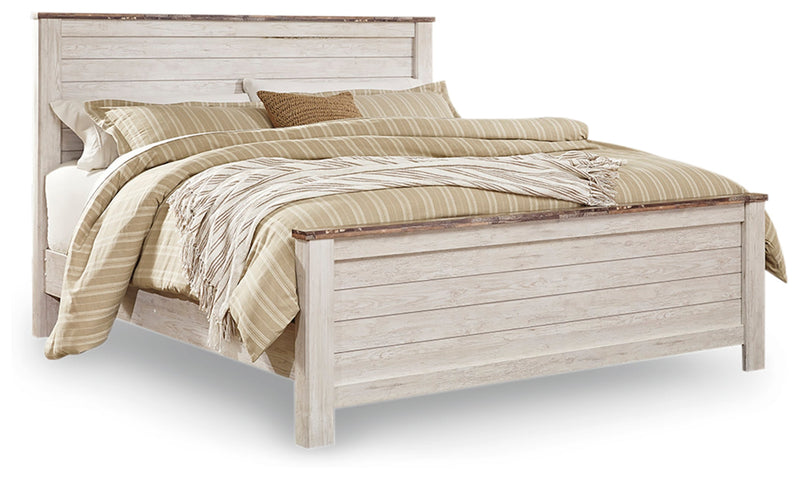 Willowton Bed, Dresser, Mirror, Chest & Nightstand, Bedroom Set