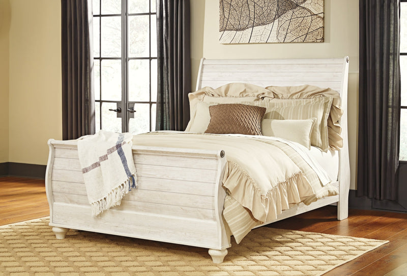 Willowton Bed, Dresser, Mirror, Chest & Nightstand, Bedroom Set
