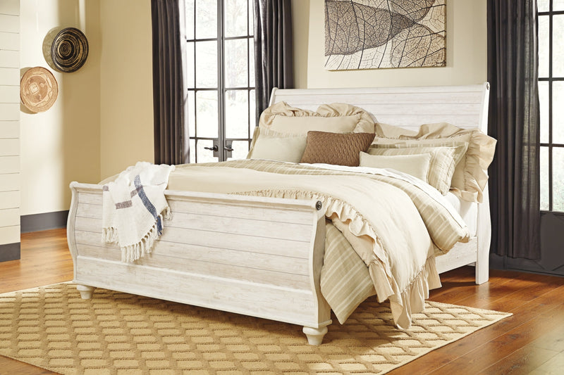 Willowton Bed, Dresser, Mirror, Chest & Nightstand, Bedroom Set