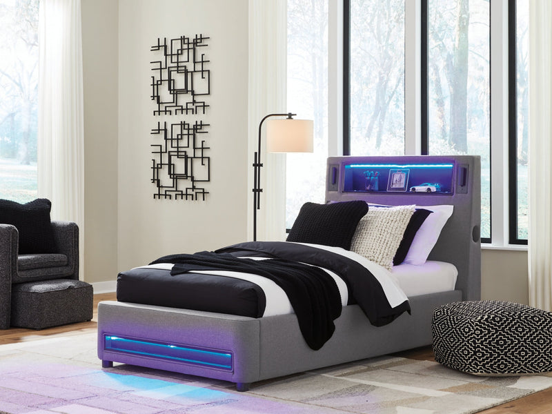 Cayberry Upholstered Bed