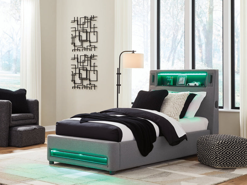 Cayberry Upholstered Bed
