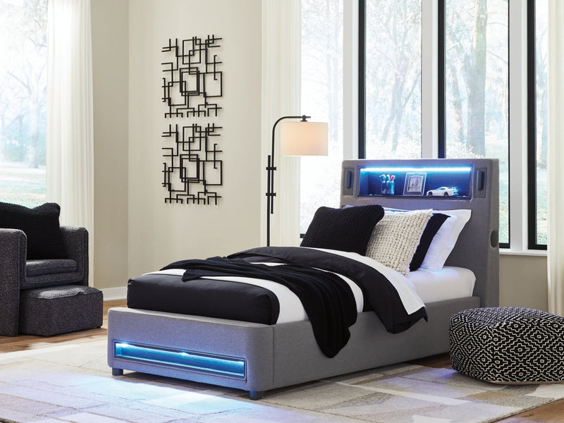 Cayberry Upholstered Bed