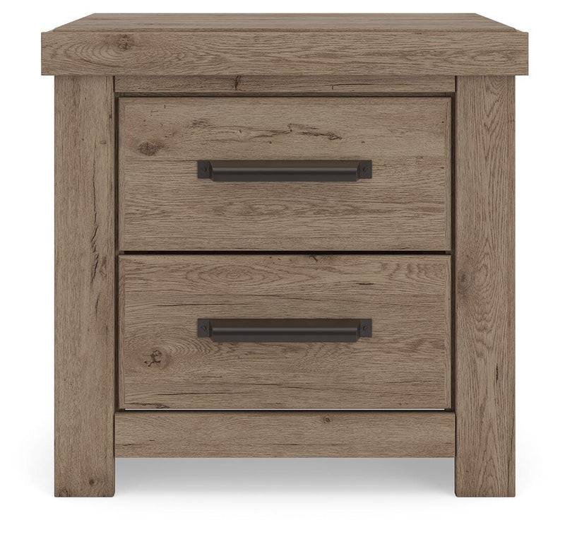 Garistyn Two Drawer Night Stand