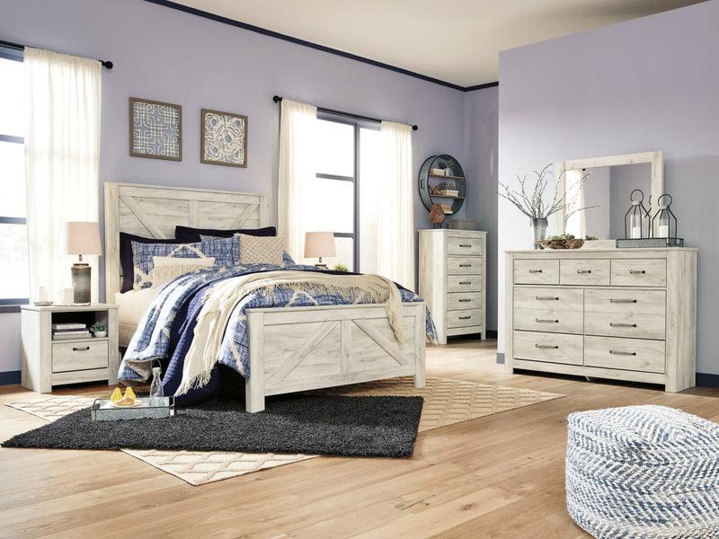 Bellaby Bed, Dresser, Mirror, Chest & Nightstand, Bedroom Set