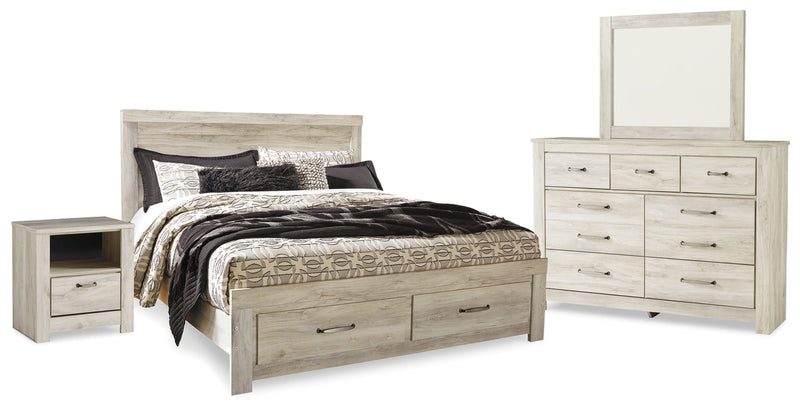 Bellaby Bed, Dresser, Mirror, Chest & Nightstand, Bedroom Set