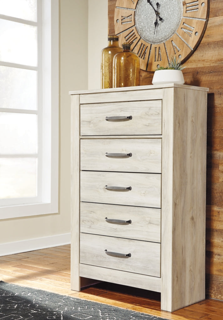 Bellaby Bed, Dresser, Mirror, Chest & Nightstand, Bedroom Set