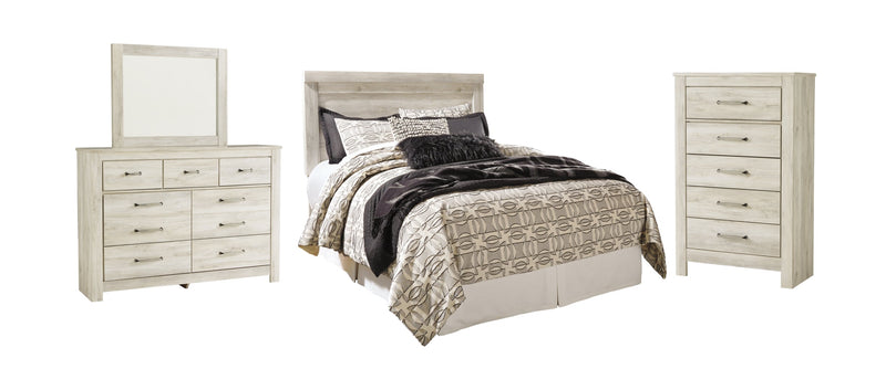 Bellaby Bed, Dresser, Mirror, Chest & Nightstand, Bedroom Set
