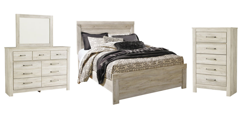 Bellaby Bed, Dresser, Mirror, Chest & Nightstand, Bedroom Set
