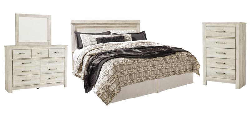 Bellaby Bed, Dresser, Mirror, Chest & Nightstand, Bedroom Set