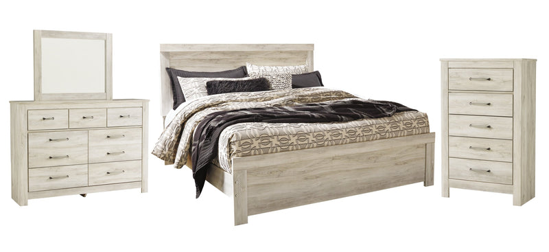 Bellaby Bed, Dresser, Mirror, Chest & Nightstand, Bedroom Set