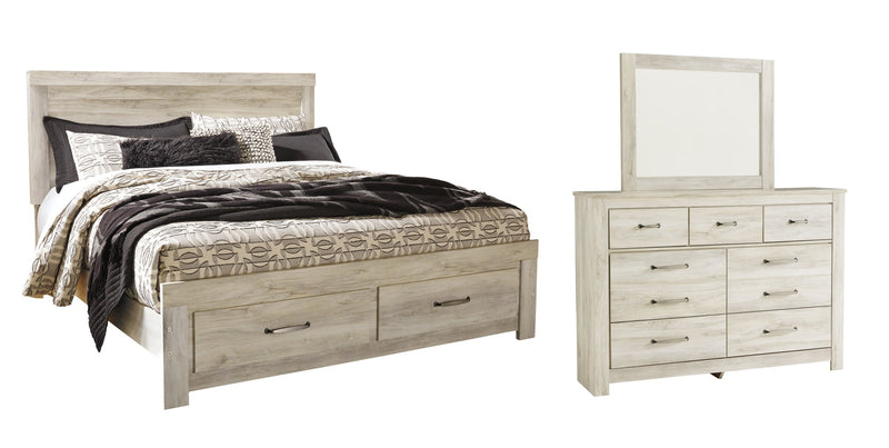 Bellaby Bed, Dresser, Mirror, Chest & Nightstand, Bedroom Set