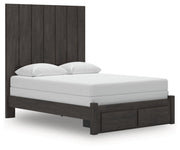 Parlayon Panel Bed Queen Panel Storage Bed