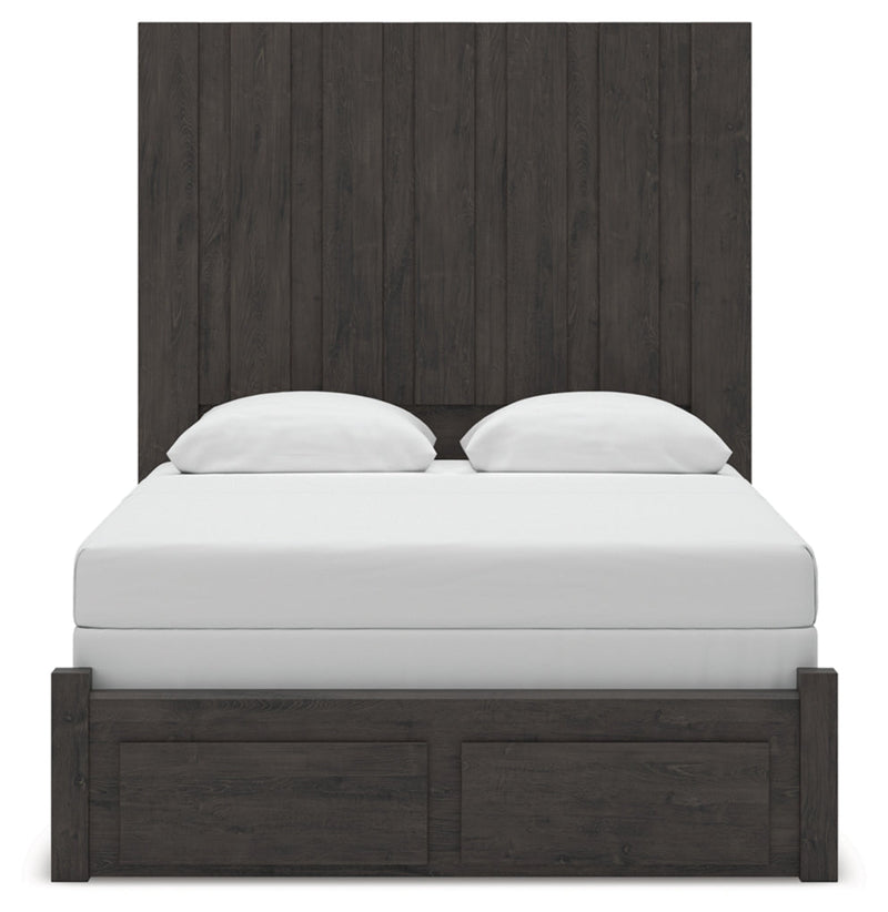 Fraluna Panel Bed, Dresser, Mirror, Chest & Nightstand, Bedroom Set