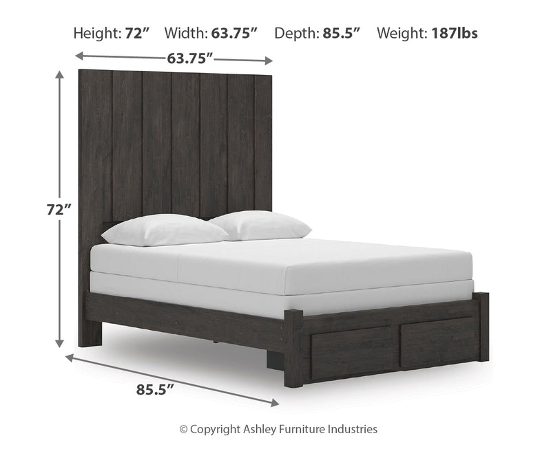 Parlayon Panel Bed