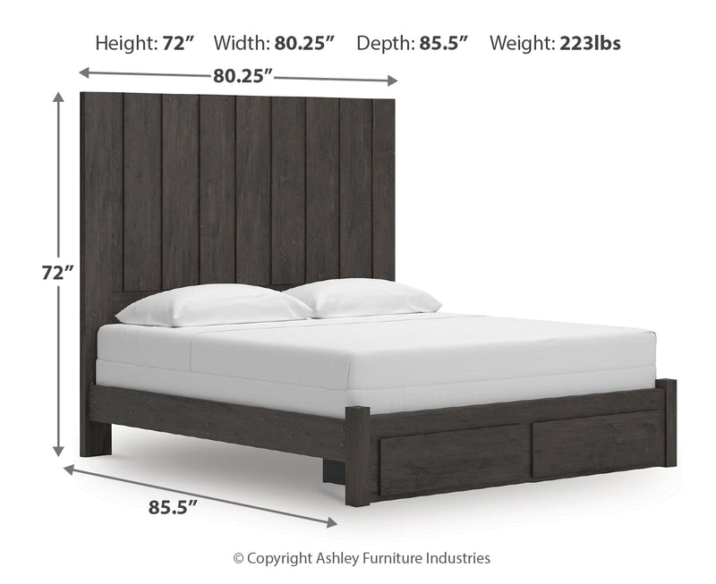 Parlayon Panel Bed