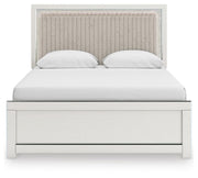 Zuraleus Upholstered Bed, Dresser, Mirror, Chest & Nightstand, Bedroom Set