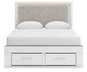 Zuraleus Upholstered Bed, Dresser, Mirror, Chest & Nightstand, Bedroom Set
