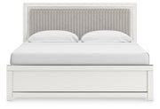 Zuraleus Upholstered Bed, Dresser, Mirror, Chest & Nightstand, Bedroom Set